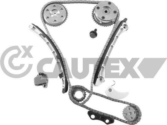 Cautex 772244 - Комплект цепи привода распредвала autospares.lv