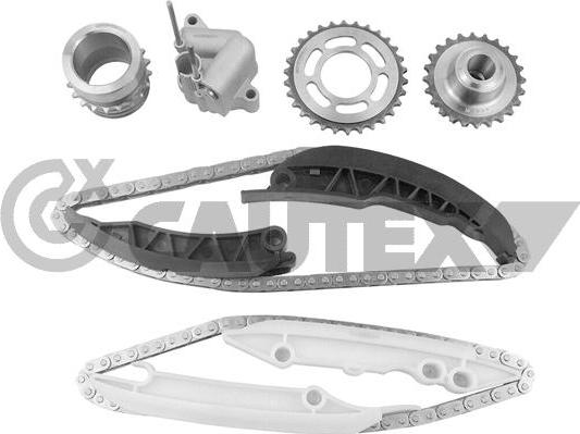 Cautex 772245 - Комплект цепи привода распредвала autospares.lv