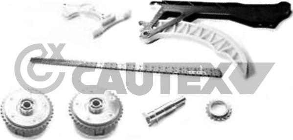 Cautex 772246 - Комплект цепи привода распредвала autospares.lv