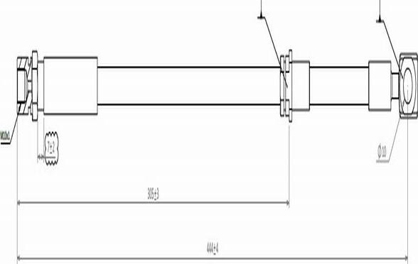 CAVO C900 974A - Тормозной шланг autospares.lv