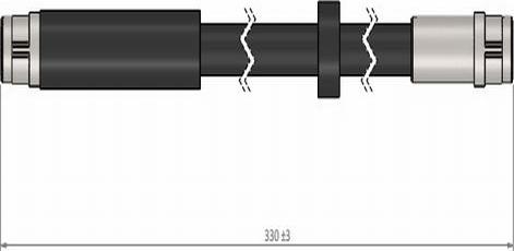 CAVO C900 416A - Тормозной шланг autospares.lv