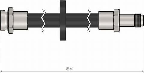 CAVO C900 418A - Тормозной шланг autospares.lv