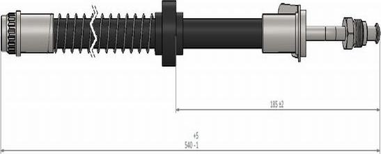 CAVO C900 422A - Тормозной шланг autospares.lv