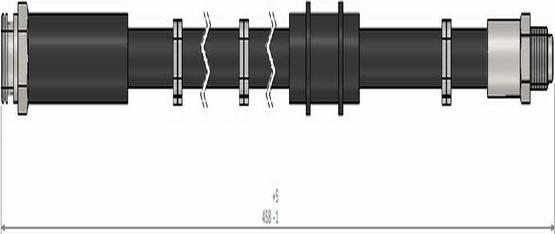 CAVO C900 584A - Тормозной шланг autospares.lv