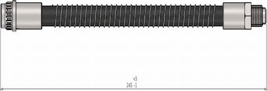 CAVO C900 355A - Тормозной шланг autospares.lv