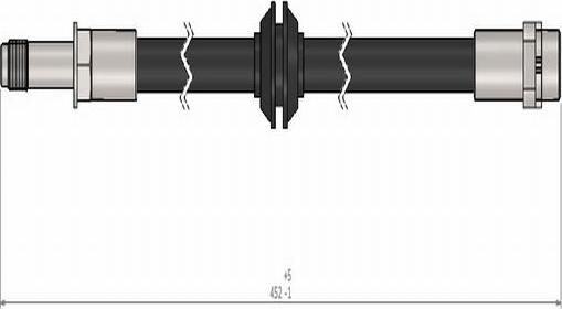 CAVO C900 319A - Тормозной шланг autospares.lv