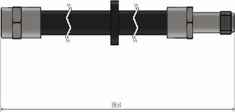 CAVO C900 310A - Тормозной шланг autospares.lv