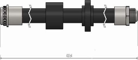 CAVO C900 322A - Тормозной шланг autospares.lv