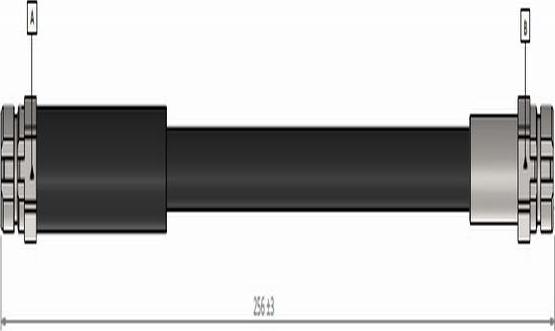 CAVO C900 370A - Тормозной шланг autospares.lv