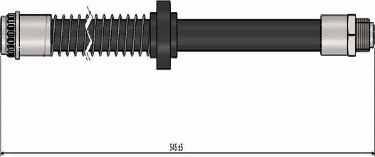 CAVO C900 295A - Тормозной шланг autospares.lv