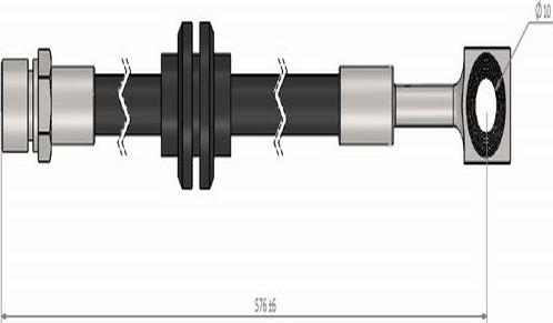 CAVO C900 706A - Тормозной шланг autospares.lv