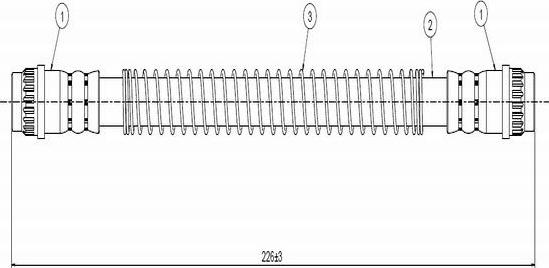 CAVO C800 431A - Тормозной шланг autospares.lv