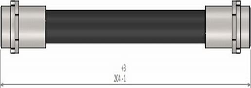 CAVO C800 432B - Тормозной шланг autospares.lv