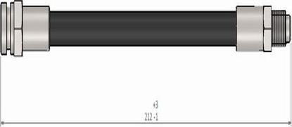 CAVO C800 422A - Тормозной шланг autospares.lv