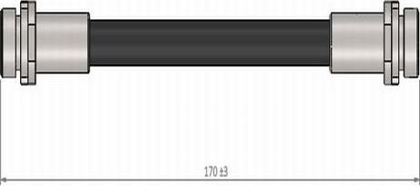 CAVO C800 544A - Тормозной шланг autospares.lv