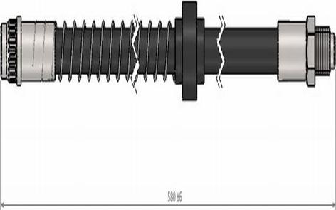 CAVO C800 524C - Тормозной шланг autospares.lv