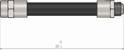 CAVO C800 172A - Тормозной шланг autospares.lv
