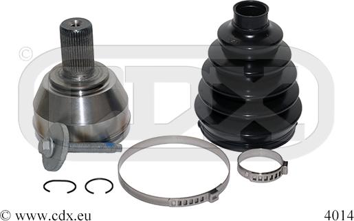 CDX 4014 - Шарнирный комплект, ШРУС, приводной вал autospares.lv