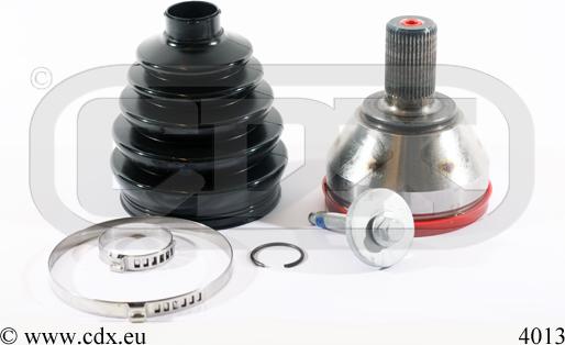 CDX 4013 - Шарнирный комплект, ШРУС, приводной вал autospares.lv