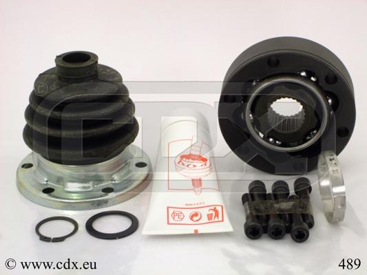 CDX 489 - Шарнирный комплект, ШРУС, приводной вал autospares.lv