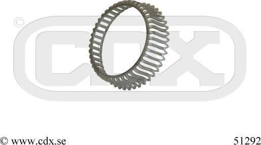 CDX 51292 - Зубчатое кольцо для датчика ABS autospares.lv