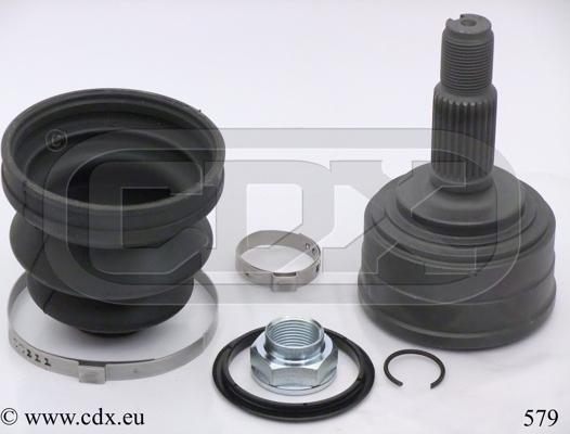 CDX 579 - Шарнирный комплект, ШРУС, приводной вал autospares.lv