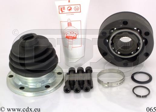 CDX 065 - Шарнирный комплект, ШРУС, приводной вал autospares.lv