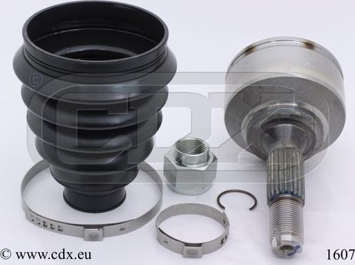 CDX 1607 - Шарнирный комплект, ШРУС, приводной вал autospares.lv