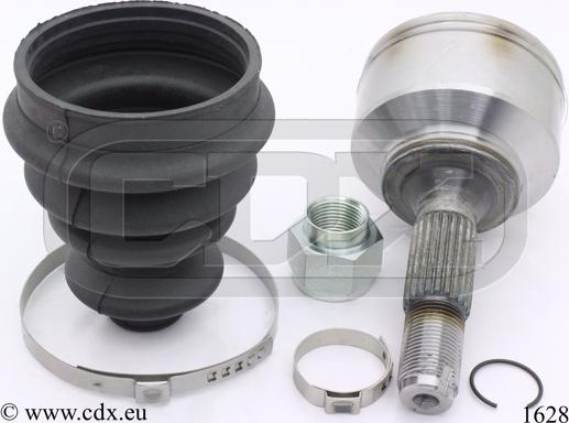 CDX 1628 - Шарнирный комплект, ШРУС, приводной вал autospares.lv