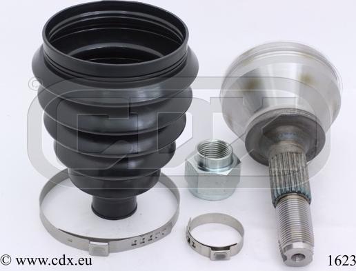 CDX 1623 - Шарнирный комплект, ШРУС, приводной вал autospares.lv