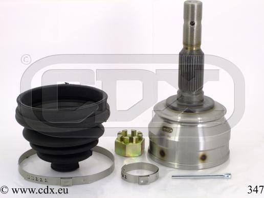 CDX 347 - Шарнирный комплект, ШРУС, приводной вал autospares.lv