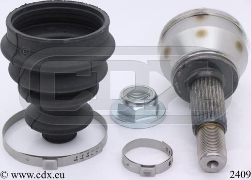 CDX 2409 - Шарнирный комплект, ШРУС, приводной вал autospares.lv