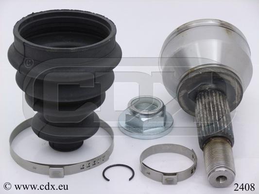 CDX 2408 - Шарнирный комплект, ШРУС, приводной вал autospares.lv