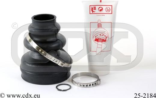 CDX 25-2184 - Пыльник, приводной вал autospares.lv