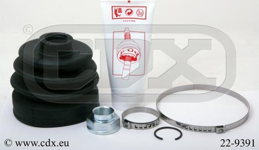 CDX 22-9391 - Пыльник, приводной вал autospares.lv