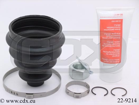 CDX 22-9214 - Пыльник, приводной вал autospares.lv