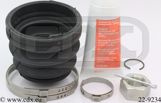 CDX 22-9234 - Пыльник, приводной вал autospares.lv