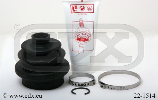 CDX 22-1514 - Пыльник, приводной вал autospares.lv