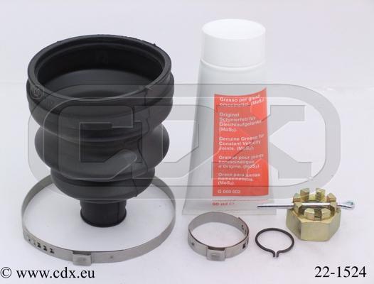 CDX 22-1524 - Пыльник, приводной вал autospares.lv