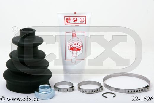 CDX 22-1526 - Пыльник, приводной вал autospares.lv