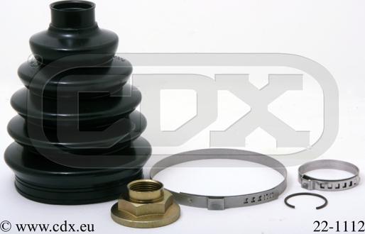 CDX 22-1112 - Пыльник, приводной вал autospares.lv