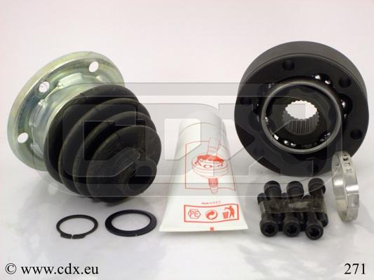 CDX 271 - Шарнирный комплект, ШРУС, приводной вал autospares.lv