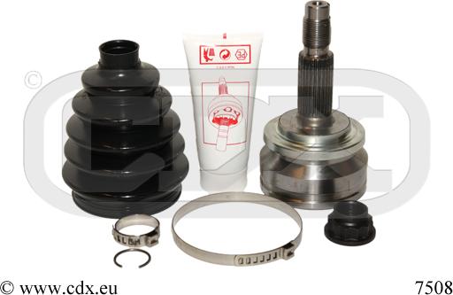 CDX 7508 - Шарнирный комплект, ШРУС, приводной вал autospares.lv