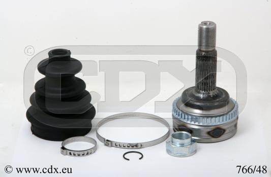 CDX 766/48 - Шарнирный комплект, ШРУС, приводной вал autospares.lv