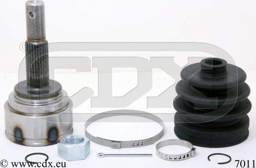 CDX 7011 - Шарнирный комплект, ШРУС, приводной вал autospares.lv