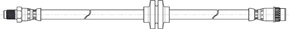 CEF 514995 - Тормозной шланг autospares.lv