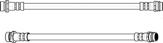 CEF 514504 - Тормозной шланг autospares.lv