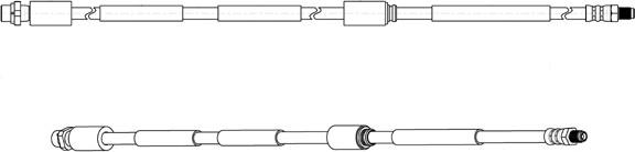 CEF 514505 - Тормозной шланг autospares.lv