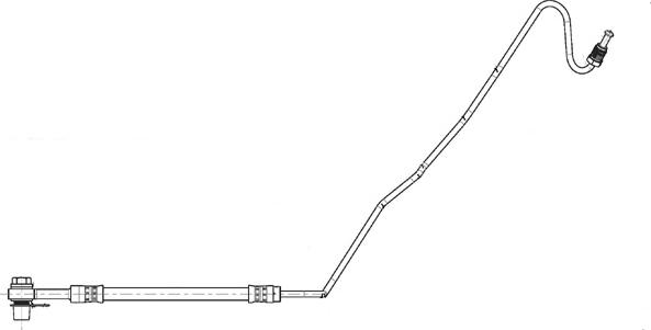 CEF 514513 - Тормозной шланг autospares.lv