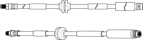 CEF 514571 - Тормозной шланг autospares.lv